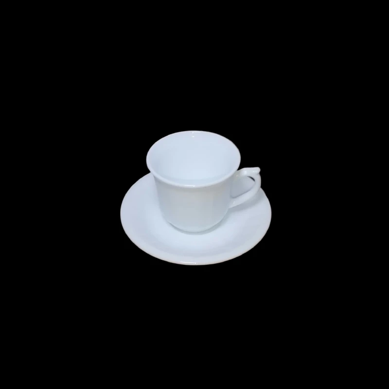 ست فنجان و نعلبکی 12 پارچه 6 نفره آیروپال مدل گرد کنگره