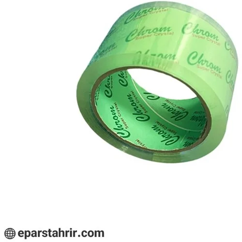 چسب پهن 90یاردی کروم (سبز) بسته 6 عددی