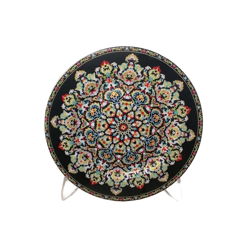 بشقاب غذاخوری مقصود مدل طوطیا بسته 1 عددی